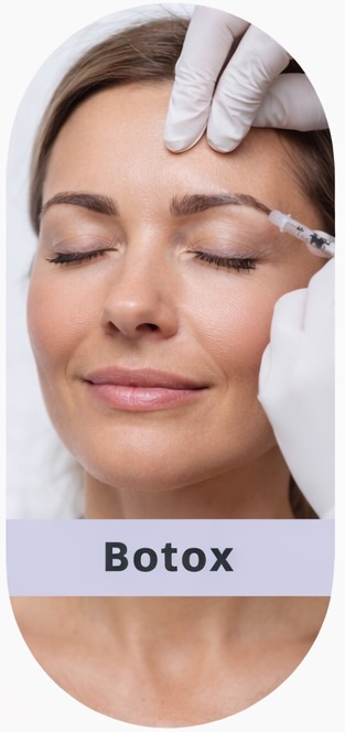 Botox treatment detail