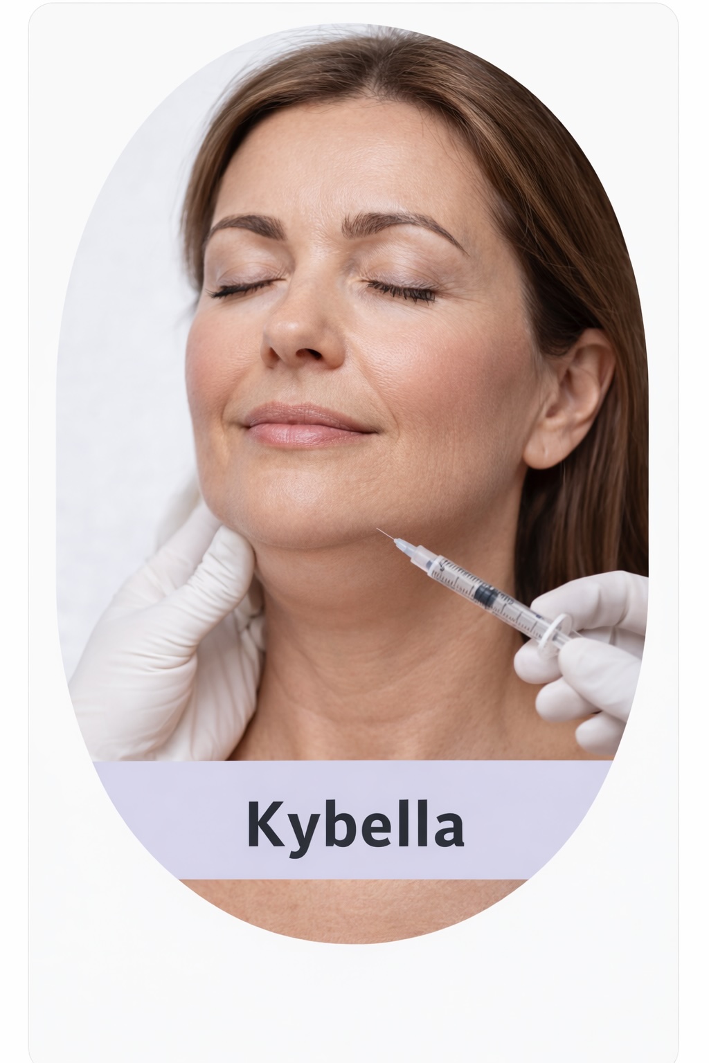 Kybella treatment detail